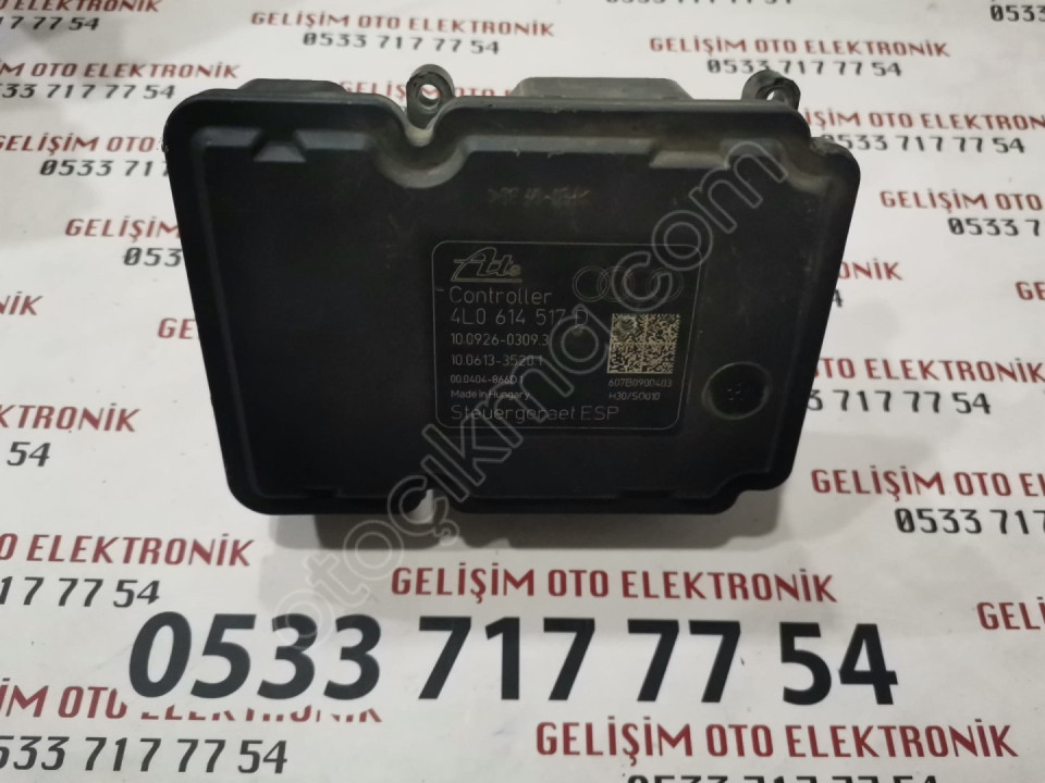 4L0614517D 10.0926-0309.3 AUDI Q7 ABS BEYNİ TEK KAFA