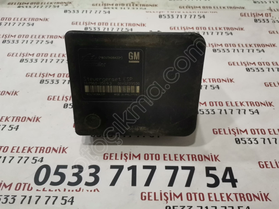 10.0960-0569.3 00402395D0 BMW 3 SERİSİ ABS BEYNİ TEK KAFA