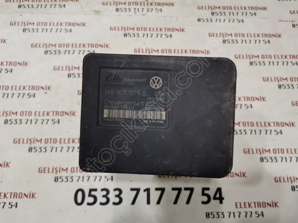 1K0907379D 1K0614517B 10.0206-0040.4 VW GOLF ABS BEYNİ