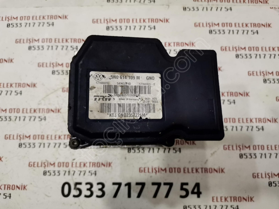 5N0614109M 17166605 17166005-E VW TİGUAN ABS BEYNİ