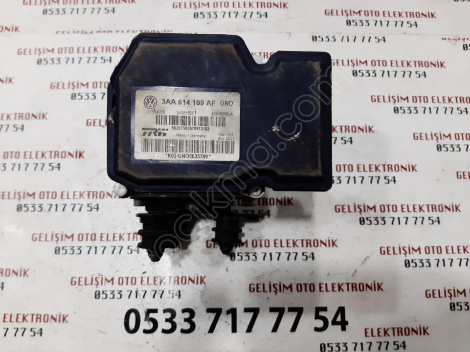 3AA614109AF 17654055 54085620T 17618955A VW PASSAT ABS BEYNİ