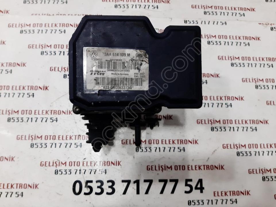 3AA614109M 54085806B 17654032 VW PASSAT CC ABS BEYNİ