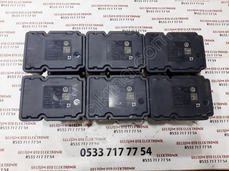 1K0907379AP 1K0614517BK VW GOLF SCİROCCO SKODA A3 ABS BEYNİ