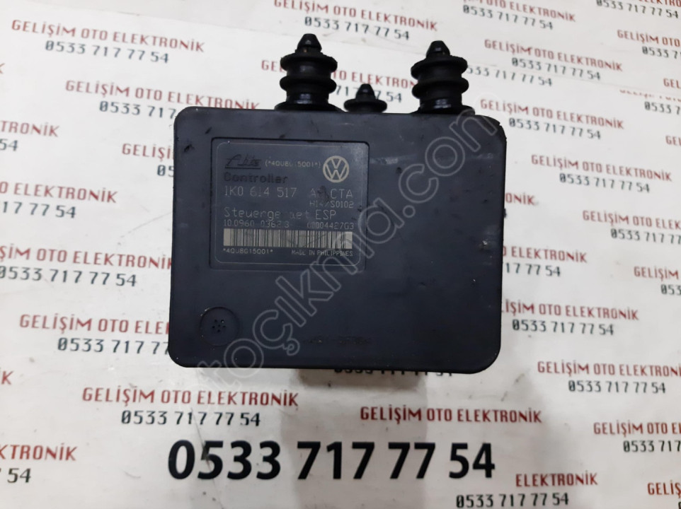 1K0614517AC 10.0106-0222.4 AUDI A3 SEAT VW SKODA ABS BEYNİ