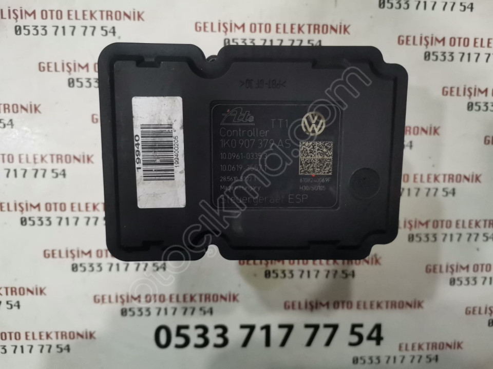 1K0907379AS 1K0614517CA 10096103353 SKODA OCTAVIA ABS BEYNİ