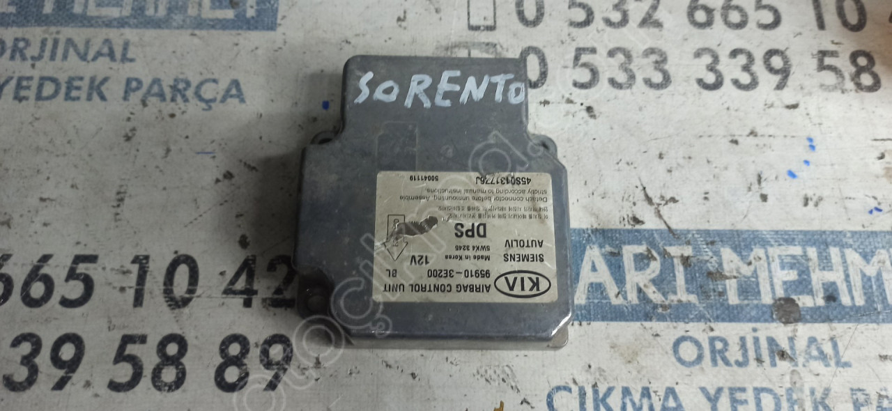 ÇIKMA KİA SORENTO AİR BAG BEYİN