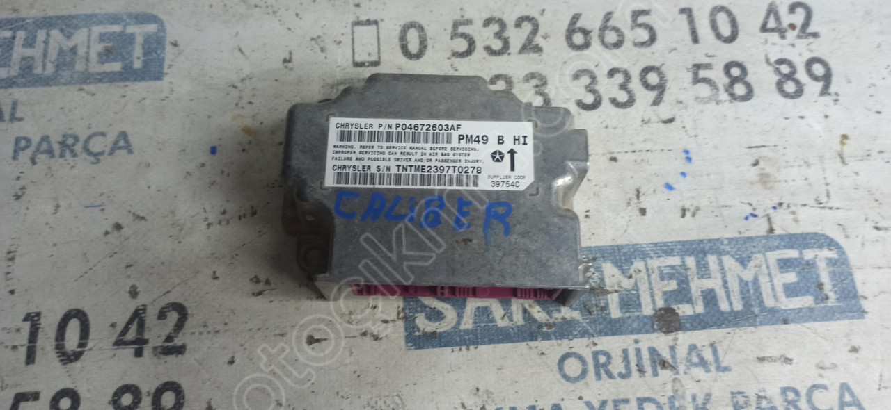 ÇIKMA DODGE CALİBER AİRBAG BEYİN