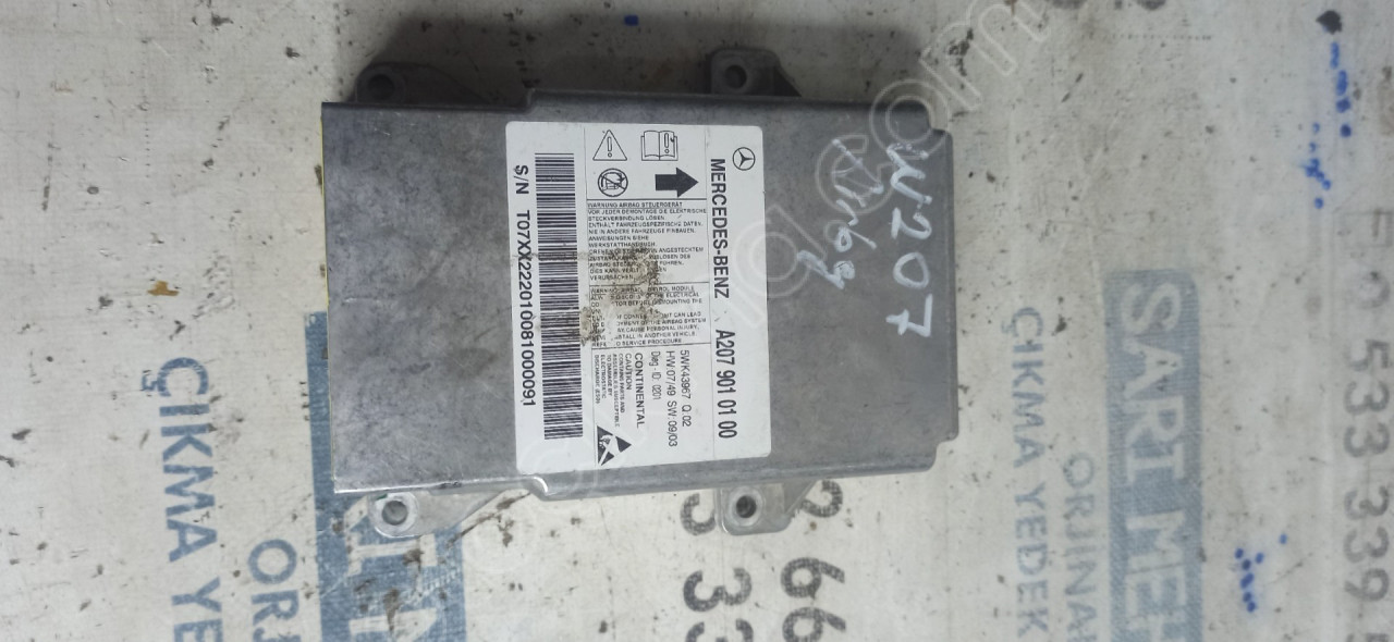 ÇIKMA MERCEDES E-CLASS E207 AİRBAG BEYİN