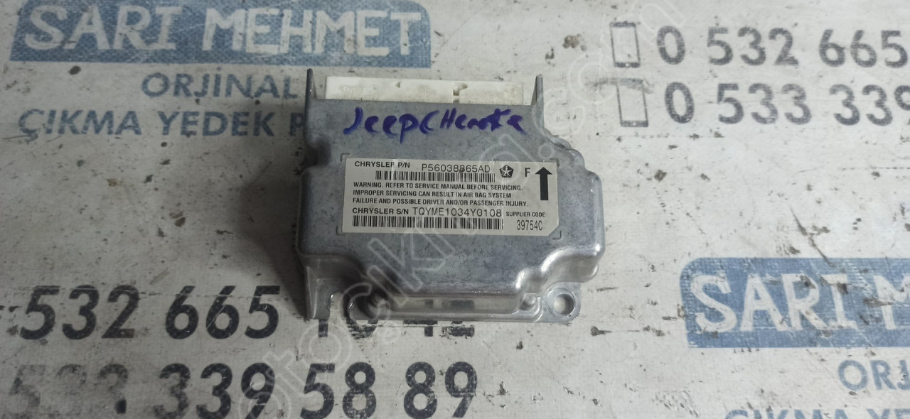 ÇIKMA JEEP CHEROKEE AİR BAG BEYİN