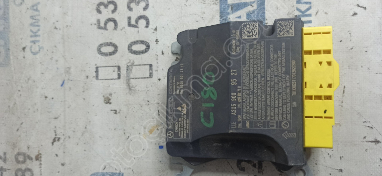 ÇIKMA MERCEDES C-CLASS C180 AİRBAG BEYNİ