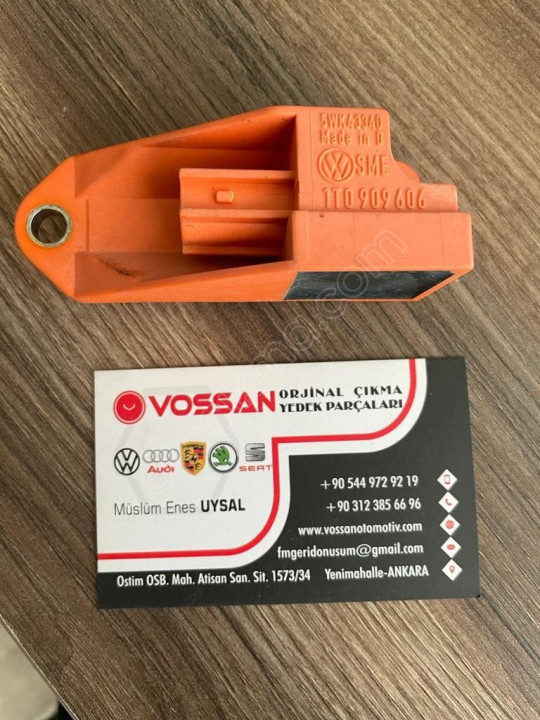 1t0909606 ivmeleme sensörü darbe sensörü  touran volkswagen