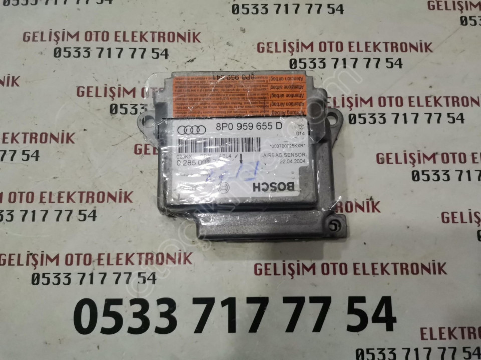 8P0959655D 0285001700 AUDI A3 AIRBAG BEYNİ