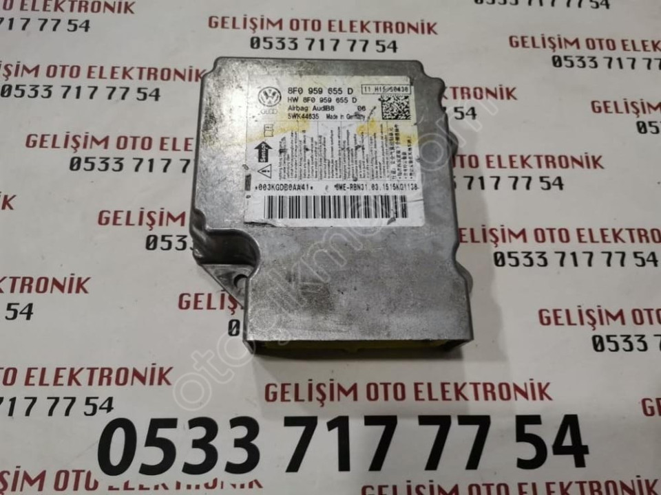 8F0959655D 5WK44635 AUDI A5 AIRBAG BEYNİ