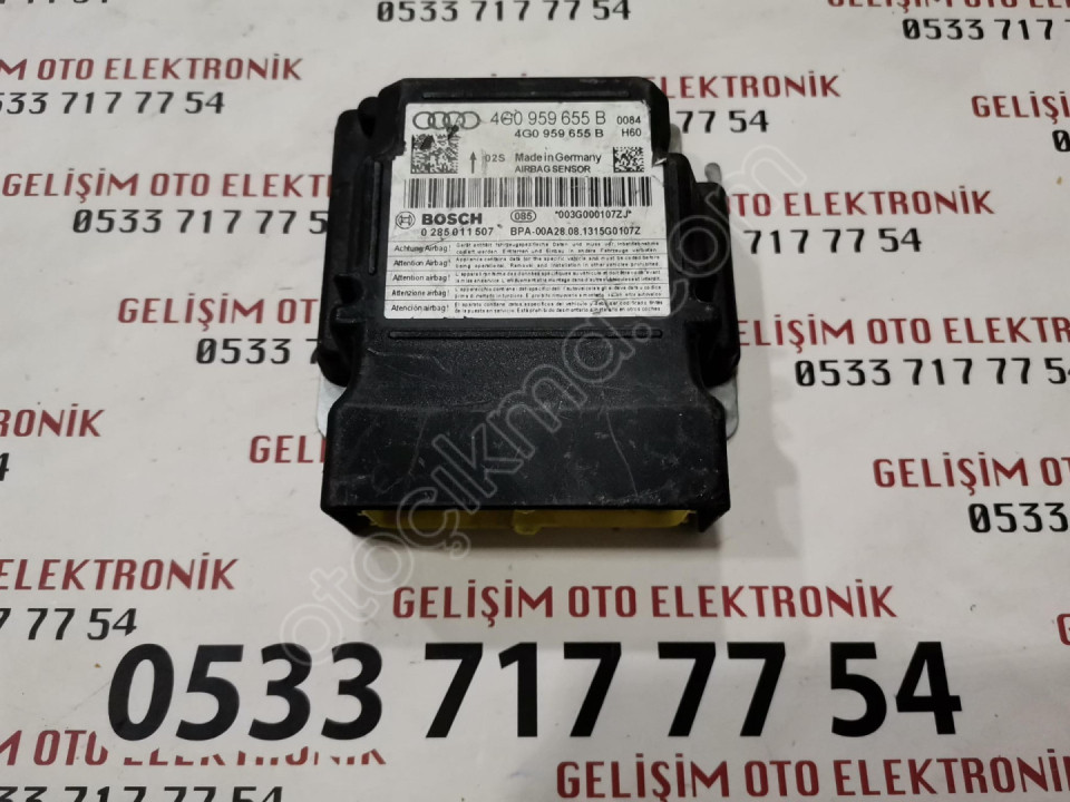 4G0959655B 0285011507 AUDİ A6 AİRBAG BEYNİ