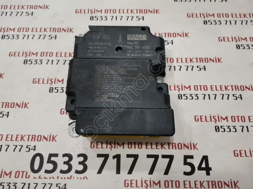 4N0959655H AUDİ A8 AİRBAG BEYNİ