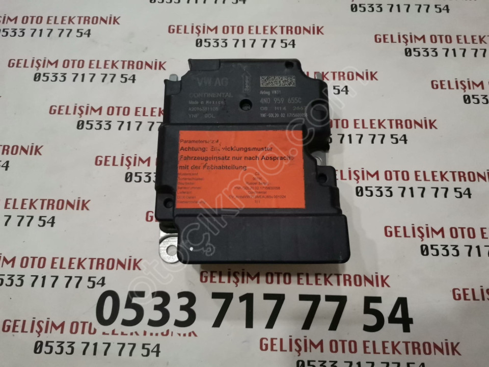 4N0959655C AUDİ Q7 Q5 Q3 AİRBAG BEYNİ