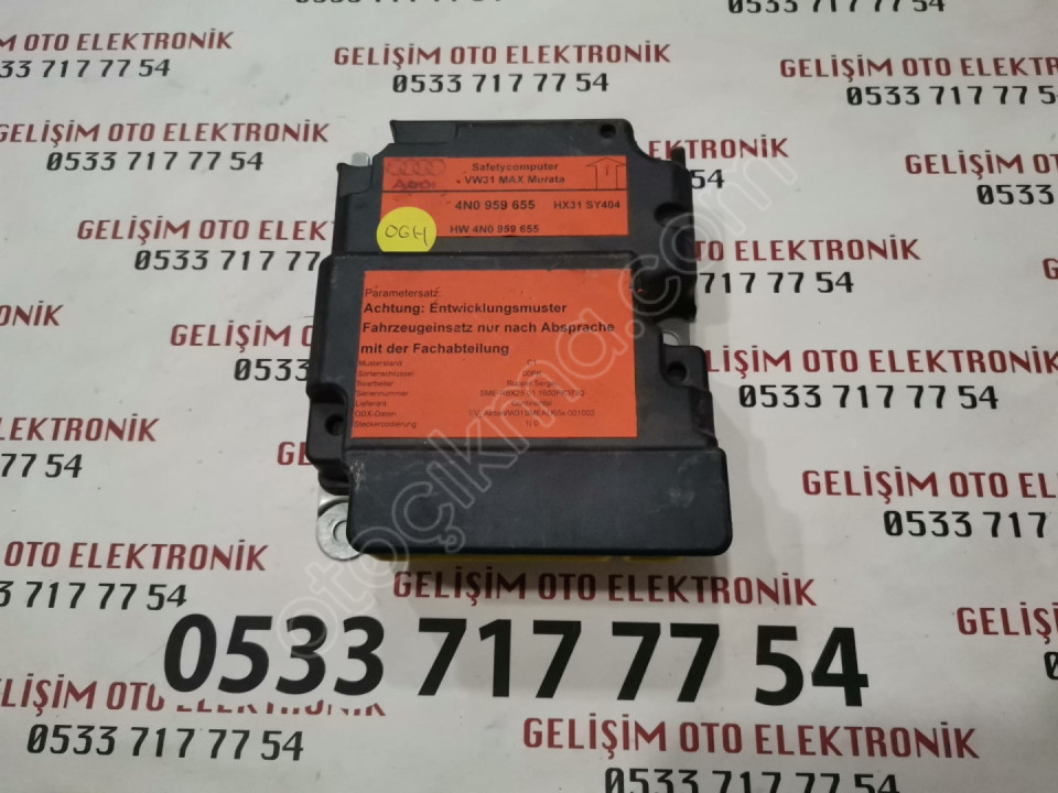 4N0959655 AUDİ Q7 AİRBAG BEYNİ