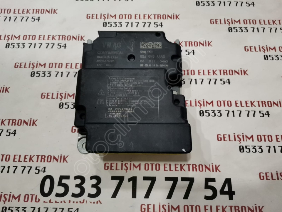 80A959655G A2C96376508 AUDİ Q5 AİRBAG BEYNİ