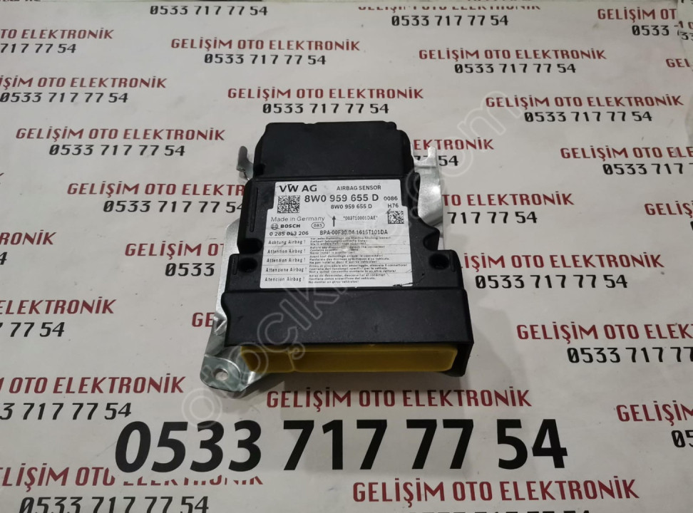 8W0959655D 0285013206 AUDİ A4 AİRBAG BEYNİ