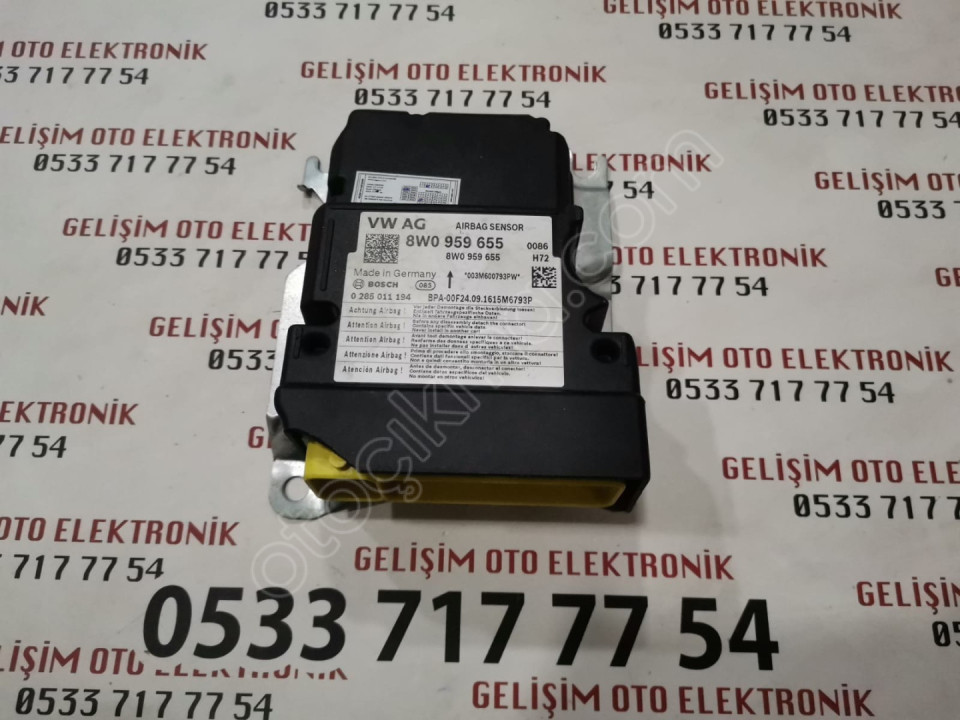 8W0959655 0285011194 AUDİ A4 AİRBAG BEYNİ