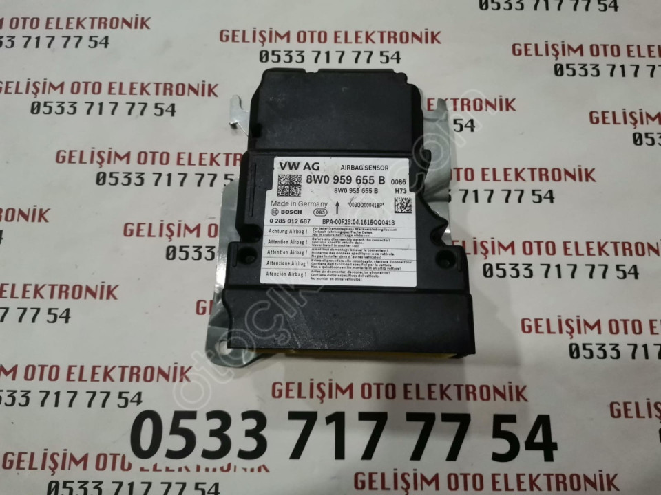 8W0959655B 0285012687 AUDİ A4 A5 AİRBAG BEYNİ