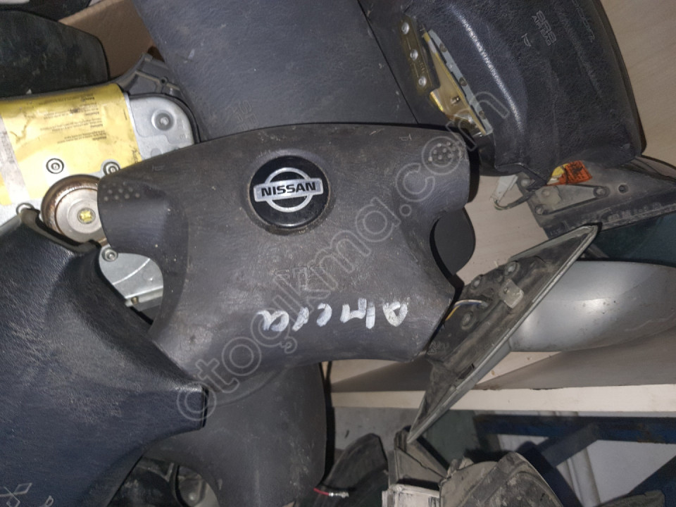 NISSAN ALMERA DİREKSİYON VE YOLCU AIRBAGI TAKIMI ORJINAL ÇIK