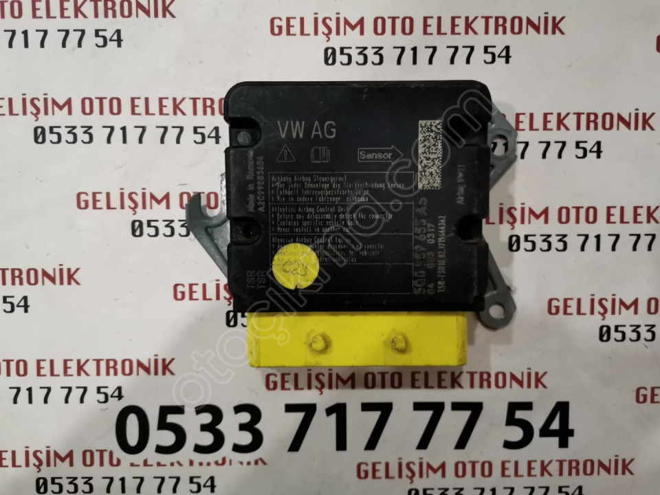 5Q0959655AS 040030317 VW GOLF VII 2016 AİRBAG BEYNİ
