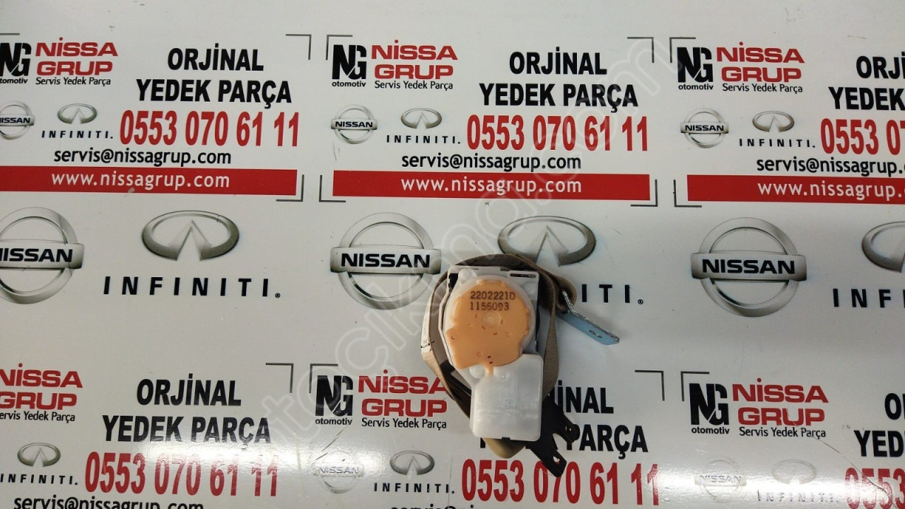 NİSSAN X-TRAİL ARKA SOL EMNİYET KEMERİ OEM SIFIR T32 2014-