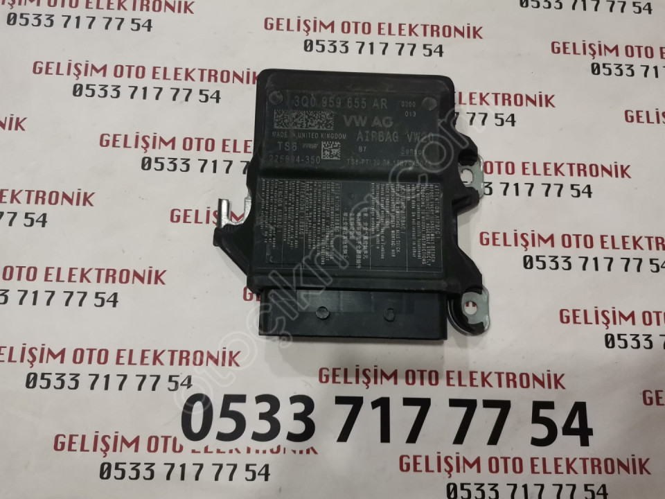 3Q0959655AR 225894-350 SKODA OCTAVIA VW PASSAT AİRBAG MODULÜ