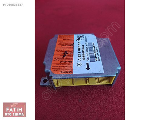 MERCEDES W211 AİRBAG BEYİNİ 2002 2009 500401270528