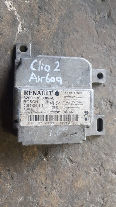 Renault Clio 2 Airbag Beyni çıkma