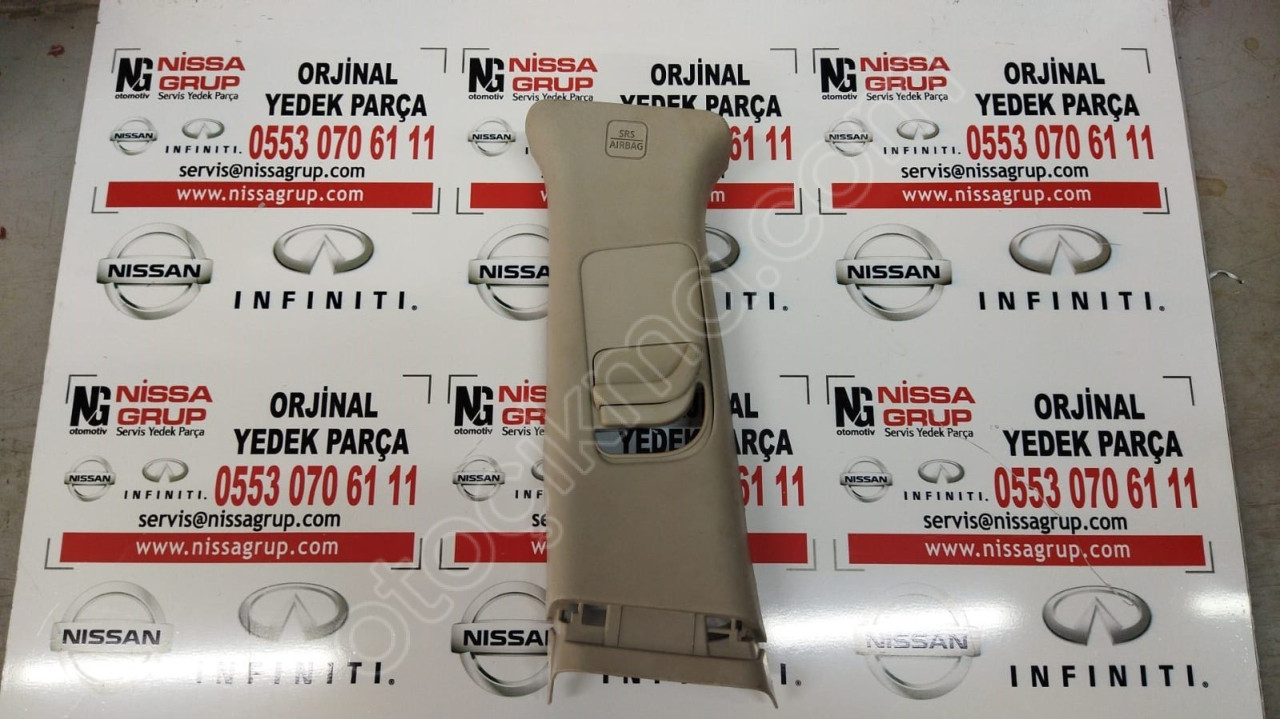 NİSSAN QASHQAİ ÖN SOL EMNİYET KEMER BAKALİTİ ÇIKMA J11 2014-