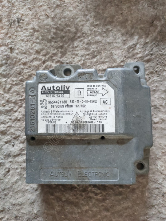 Peugeot 307 çıkma airbag beyni 9652712180