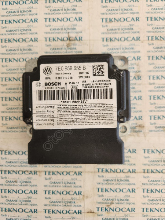 7E0959655B VW AİRBAG BEYNİ