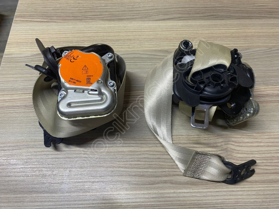 SKODA SUPERB EMNİYET KEMERİ SAĞ SOL KREM 3V0857701 ÇAĞRI OTO