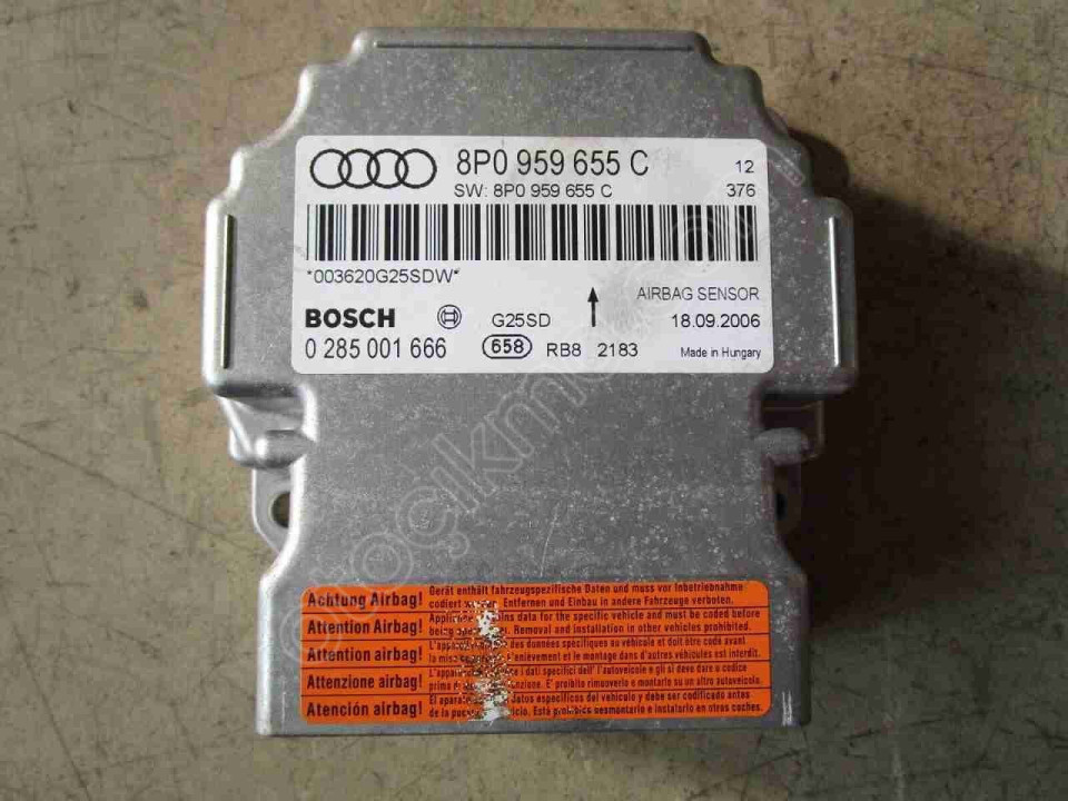 hava yastığı kontrol ünitesi A3 2005-2012 ORJ ÇIKMA