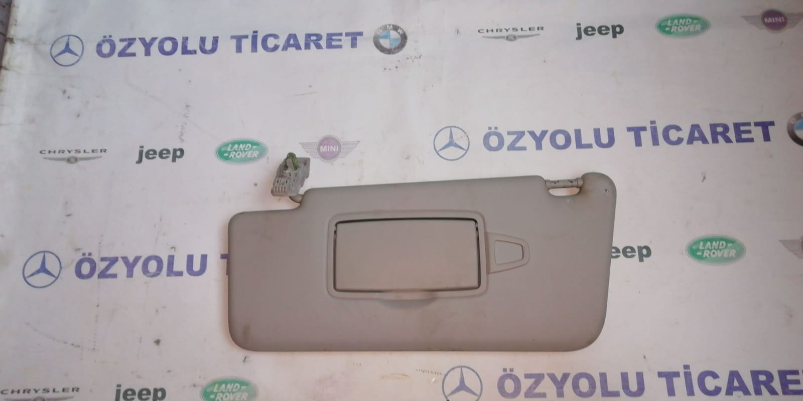 Mercedes w166 ml sol güneşlik