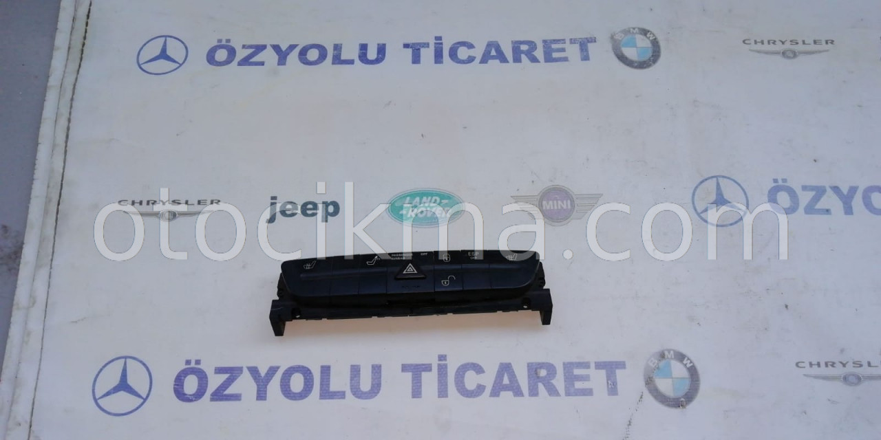 Mercedes w211 e serisi dörtlü flaşör düğmesi komple 21182105