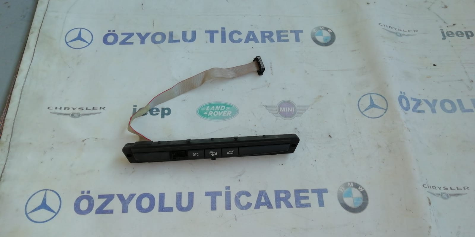 BMW e71 X6 park sensör kumanda düğmesi 6972780