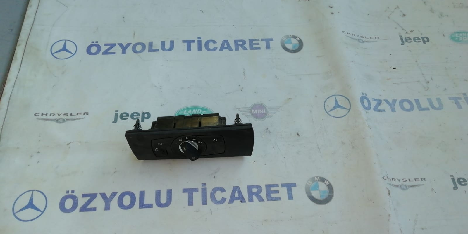 BMW e70 x5 far anahtarı