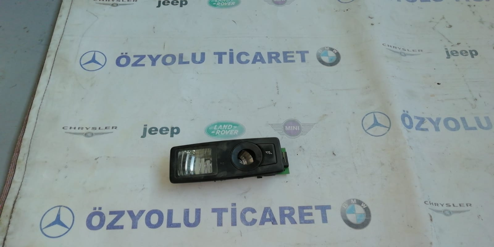 BMW e70 x5 tavan lambası 63316972972