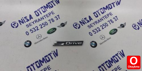 BMW X1 X3 X5 X6 SDRİVE AMBLEMİ ORİJİNAL