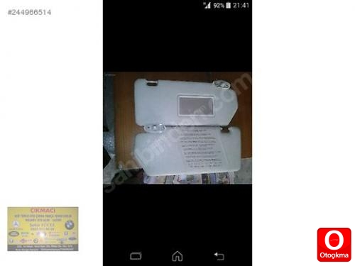 FİAT ALBEA GÜNEŞLİK TK