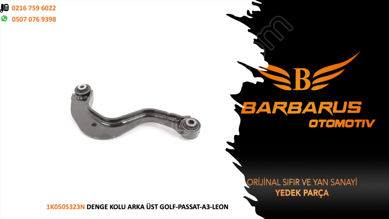 1K0505323N DENGE KOLU ARKA ÜST GOLF-PASSAT-A3-LEON