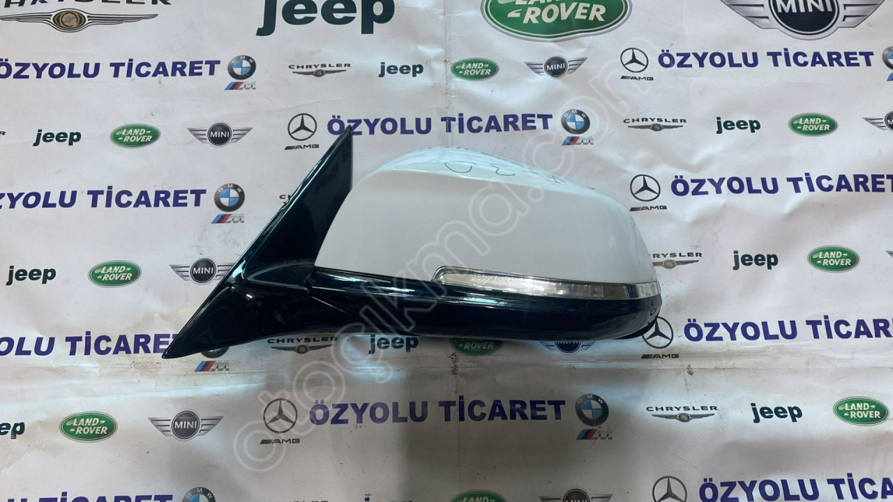 BMW F30 Lci Sol Katlanır Ayna (Parlak Siyah)