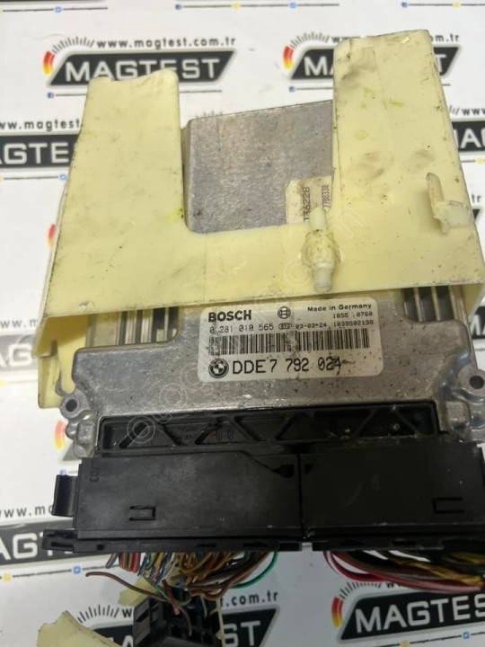 BMW E46 3.20D Motor Beyni 0281010565 DDE7789572