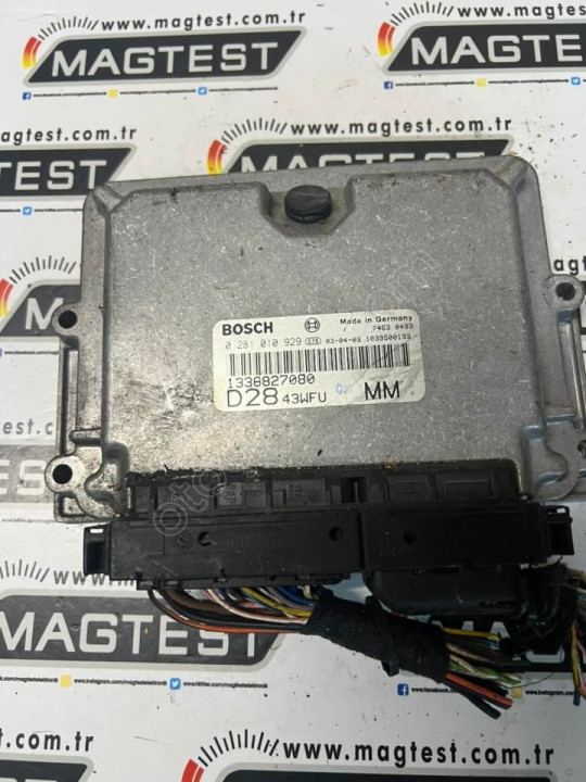 Fiat Ducato  2.8 Motor Kontrol Ünitesi 0281010929 1336827080