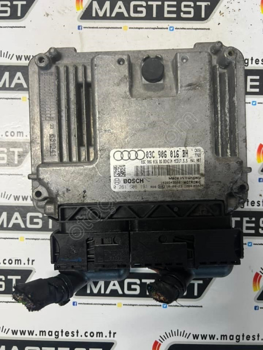 03C906016BH 03C906016BG 0261S06191 MED17.5.5 AUDİ A1 MOTOR