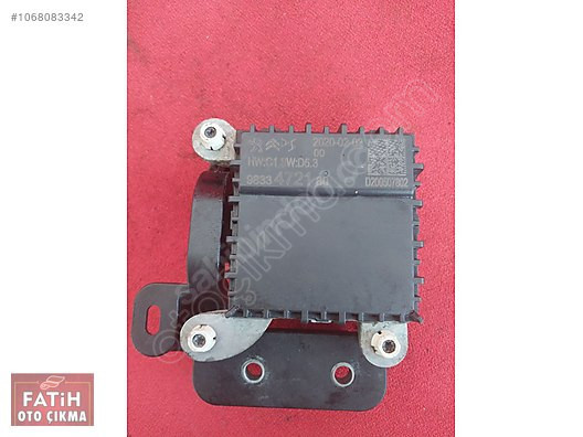 PEUGEOT 2008 HIZ RADAR SENSÖRÜ 2020 9833472180