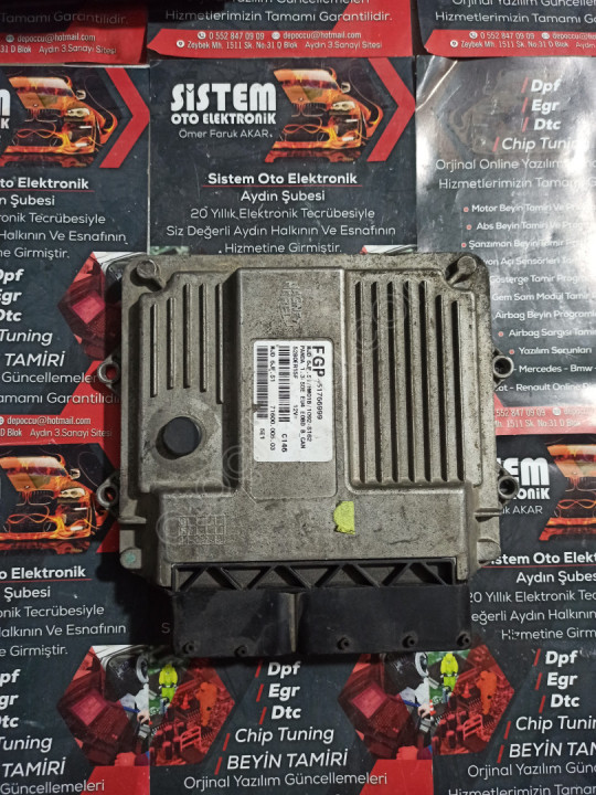 fiat panda  motor beynı hw01b 51766999